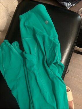 lululemon athletica Teal/Green Leggings